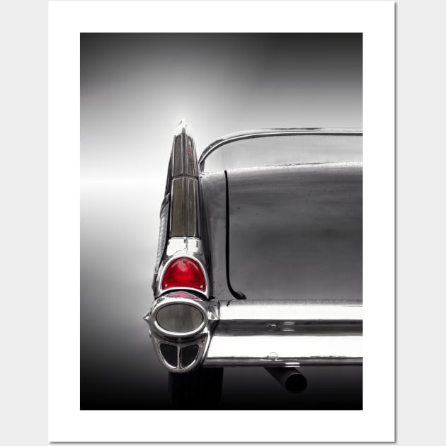 US American classic car 1957 Bel Air Wall Art by Beate Gube